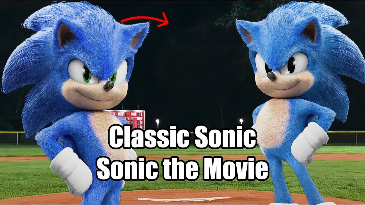[Speed Edit] Classic Sonic the Hedgehog - Sonic the Movie