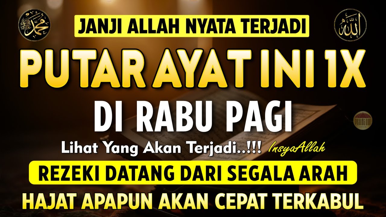 Bacaan Dahsyat! Satu Kali Putar Bisa Datangkan Kekayaan