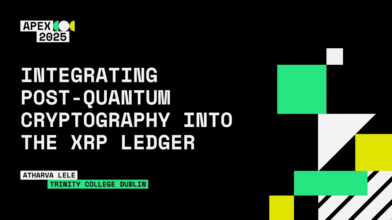Integrating Post Quantum Cryptography into the XRP Ledger, Atharva Lele