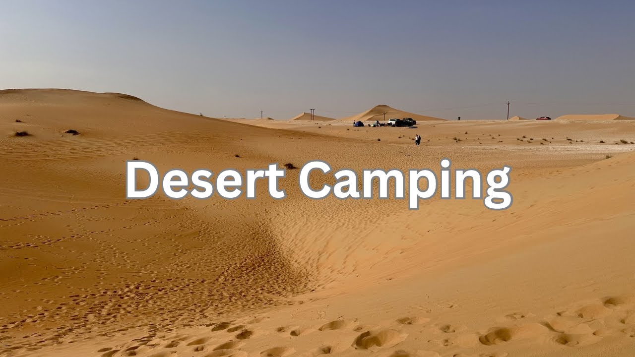 Camping in UAE | Abu Dhabi | Mitsubishi Pajero