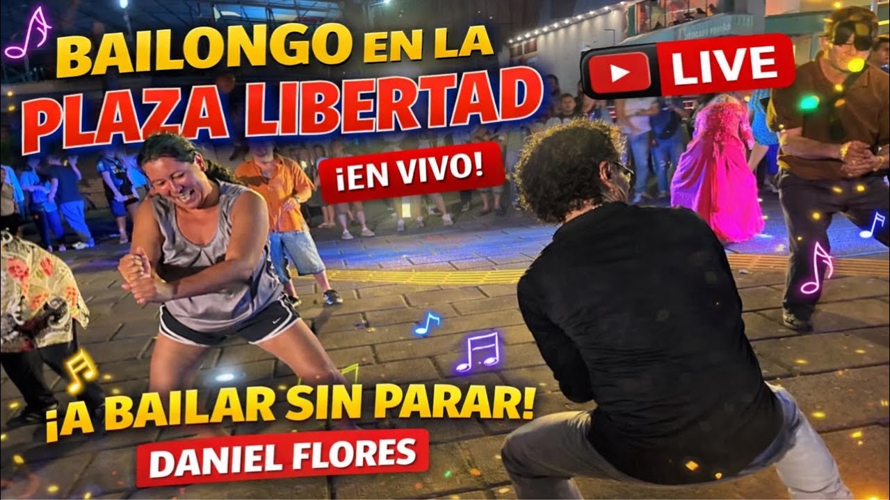 🛑Ultimo bailongo en la plaza mira lo que esta pasando 😱😱