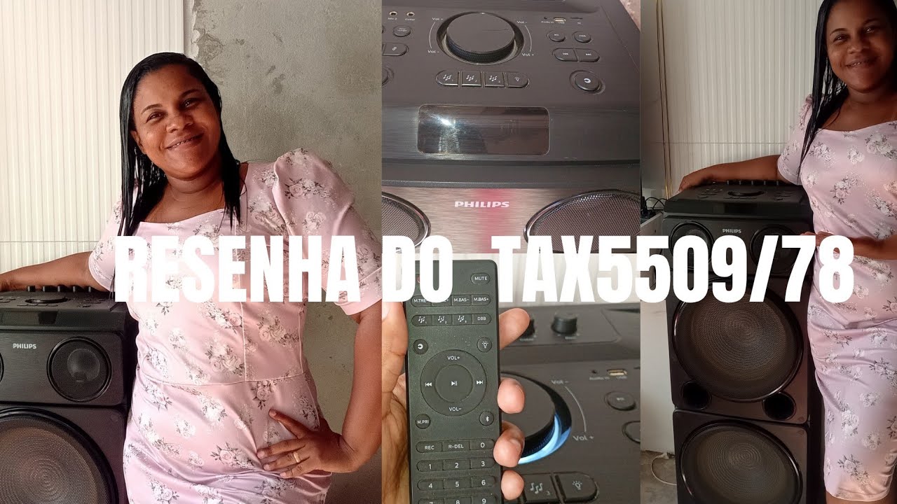 RESENHA DA TORRE DE SOM PHILIPS TAX5509/78