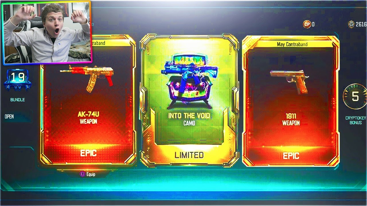 NEW AK74U, M1911 & NEW INTO THE VOID CAMO UNLOCKED FOR BLACK OPS 3 #2 RANKED PLAYER! (BO3 NEW DLC)