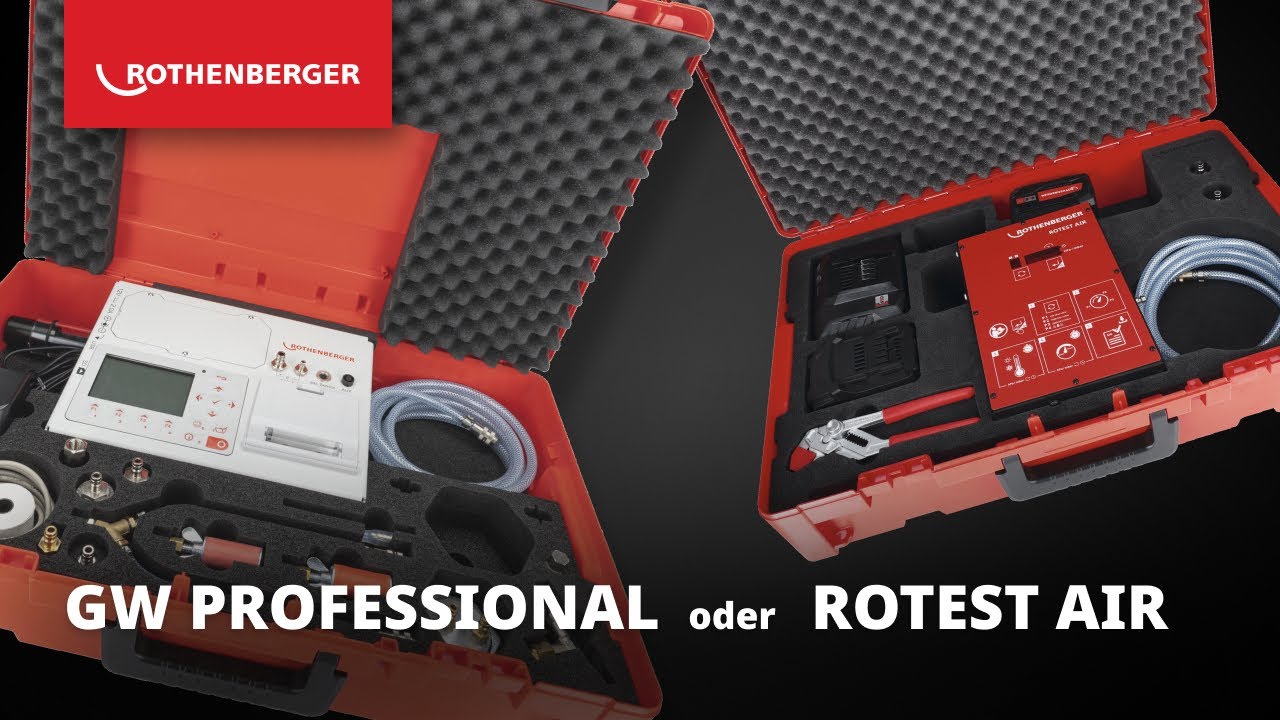 GW PROFESSIONAL oder ROTEST AIR: Welches Prüfgerät ist das Richtige für dich?