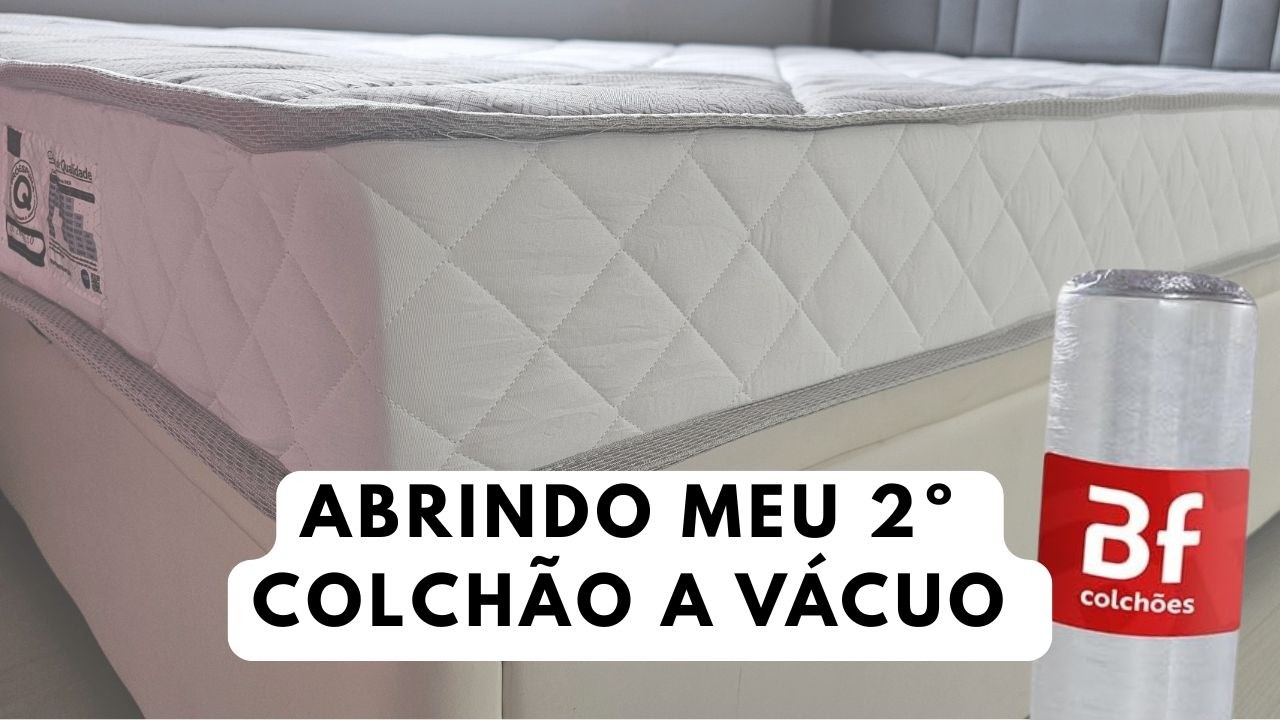 COLCHÃO A VACUO BF COLCHÕES