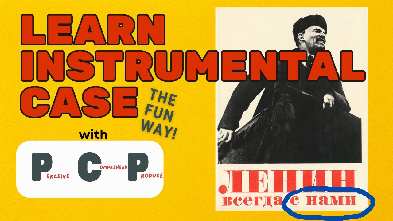 Intro to INSTRUMENTAL case: My special method for learning new cases. Notice USES and ENDINGS