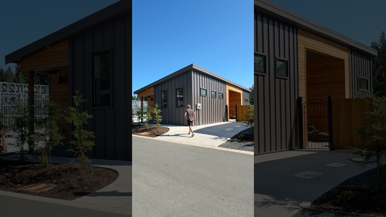 Inside a 2 bedroom Prefab Home with a West Coast Look! 