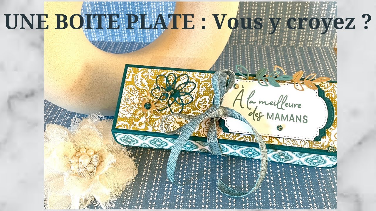 Une boîte plate ? Oui oui vous avez bien lu :)