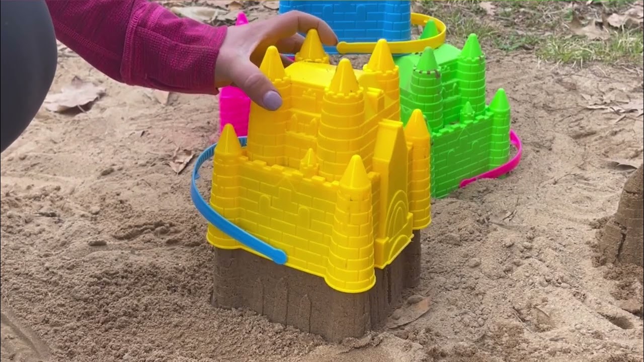 #shorts Sand Castle Building Kit, Beach Toys, Beach Bucket, Sand Castle Molds For Kids, Gift Toy