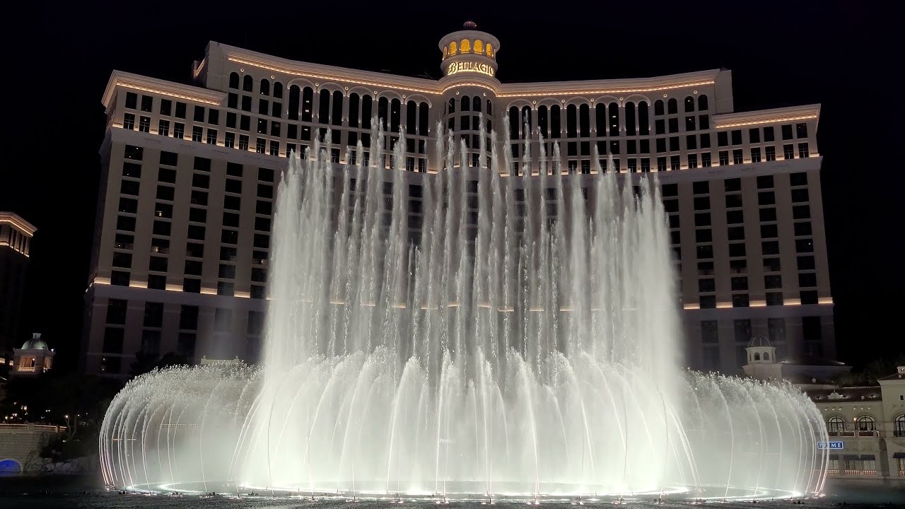 God Bless The USA 🇺🇸 4K-Bellagio Fountains ⛲ | Las Vegas 🎰 Nevada | Summer 2021