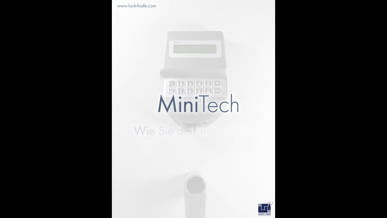 Tecnosicurezza MiniTech/DigiTech: Schloss (Tresor) &ouml;ffnen &ndash; Open the lock (safe) &ndash; by Lock4Safe