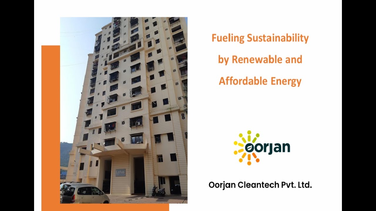Presentation by M/S Oorjan Cleantech to Lotus Hill View CHS Ltd   17th Nov 2024