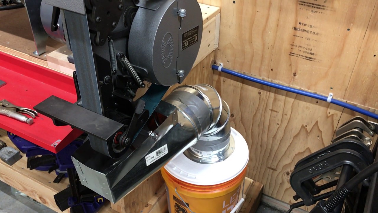 Dust/Spark Collector for Radius Master Belt Sander!