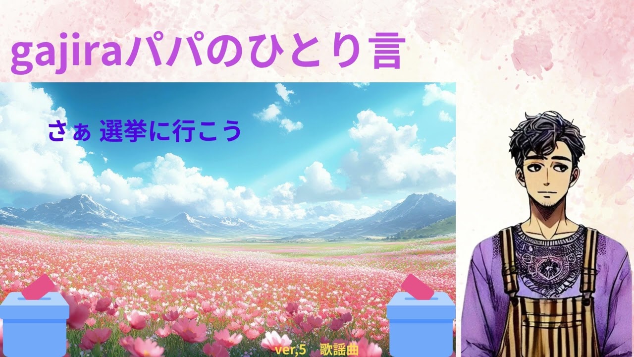 さぁ　選挙に行こう　ver,5
