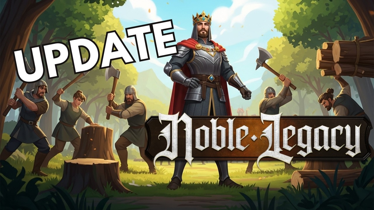 Noble Legacy Change Tout ! Nouvelle MAJ – Combat, Monde & Artisanat !