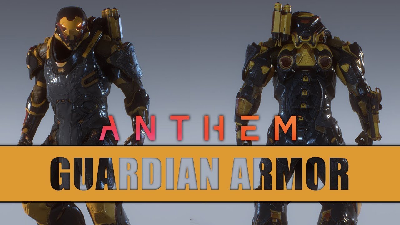 ANTHEM Guardian Armor Pack Appearance (Ranger Set)