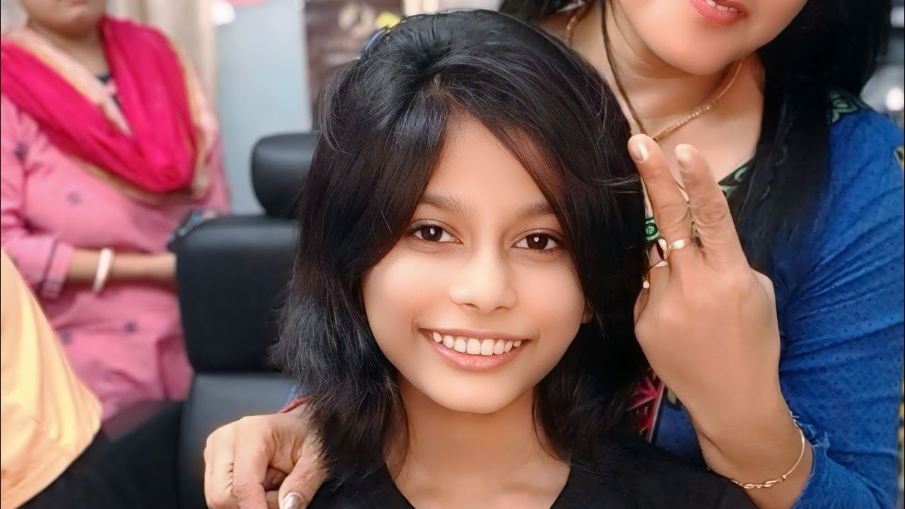 বড় চুল কাটতে কষ্ট হল মার #ytviral #glamour #video