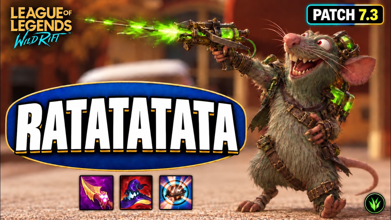 AP Twitch Jungle Goes RATATATATA&hellip; | Wild Rift Patch 7.3