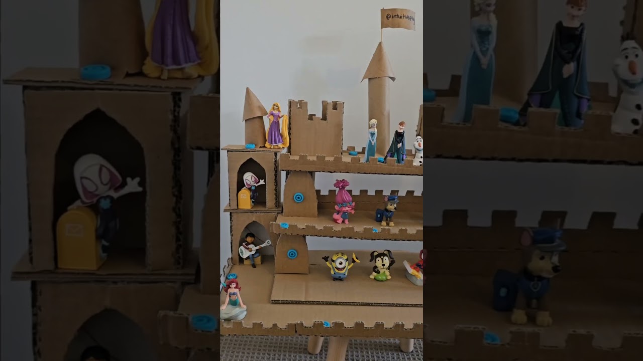 Cardboard Castle for Tonies! 🏰  with Makedo #kidstoys