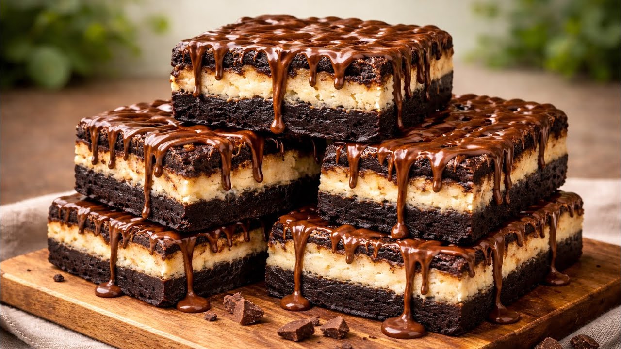 These Chocolate Cheesecake Brownies Are Impossible to Resist