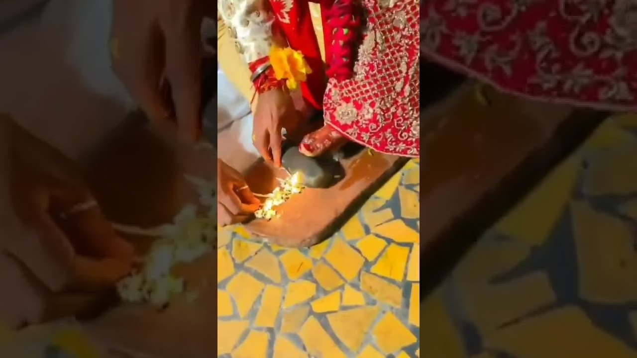ONE OF THE MOST FAMAUS RITUAL IN PAHADI MARRIAGES