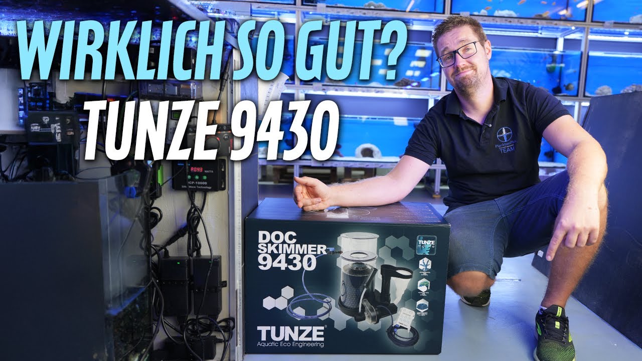 Was kann der neue Tunze Absch&auml;umer 9430? Praxistest im PlanktonPlus Fachgesch&auml;ft
