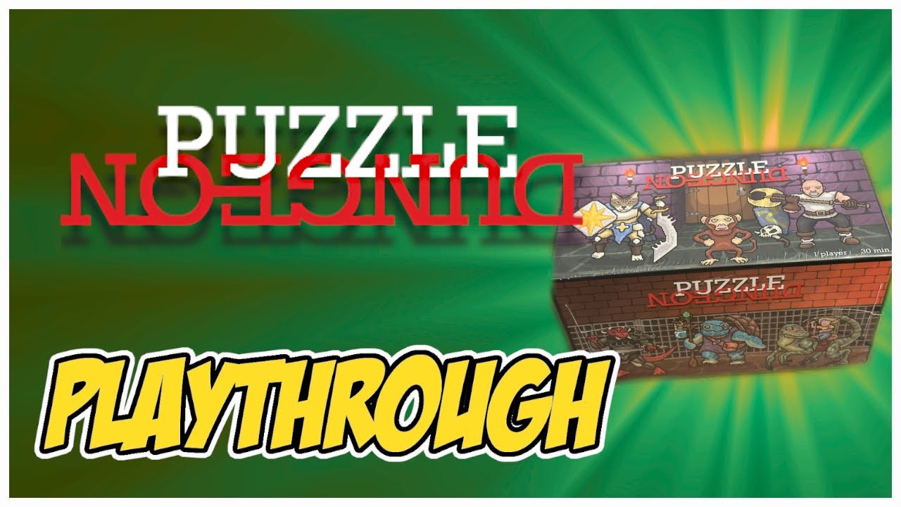 Распаковка и прохождение Puzzle Dungeon Deluxe Edition!