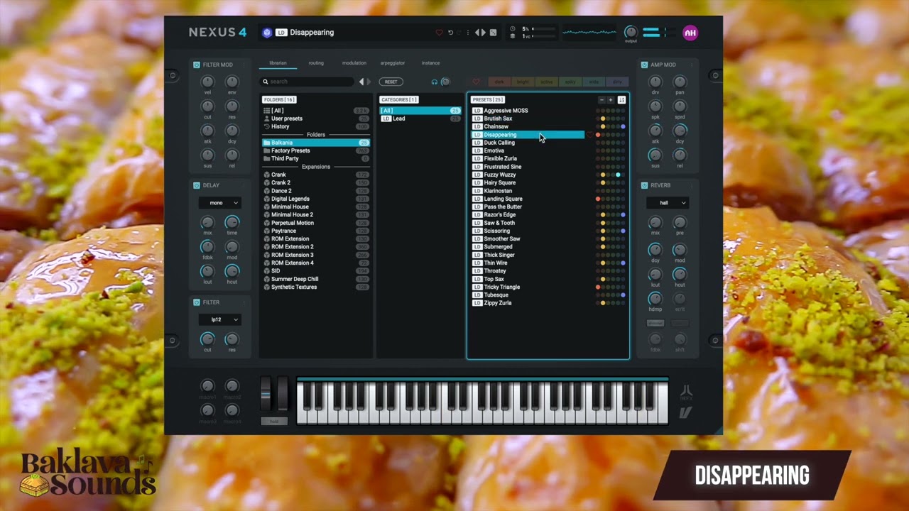 Baklava Sounds: Nexus Balkan Leads - Arabic Balkan Oriental Greek Turkish