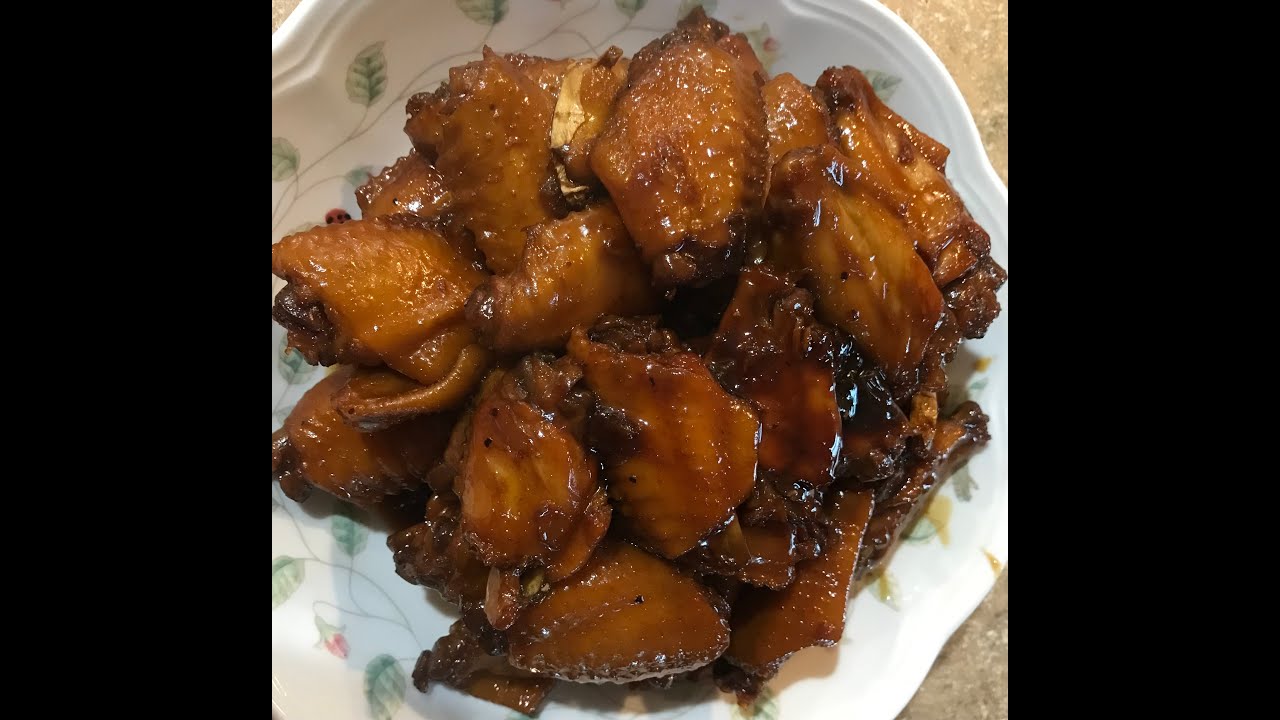 Sweet Soy Chicken Wings