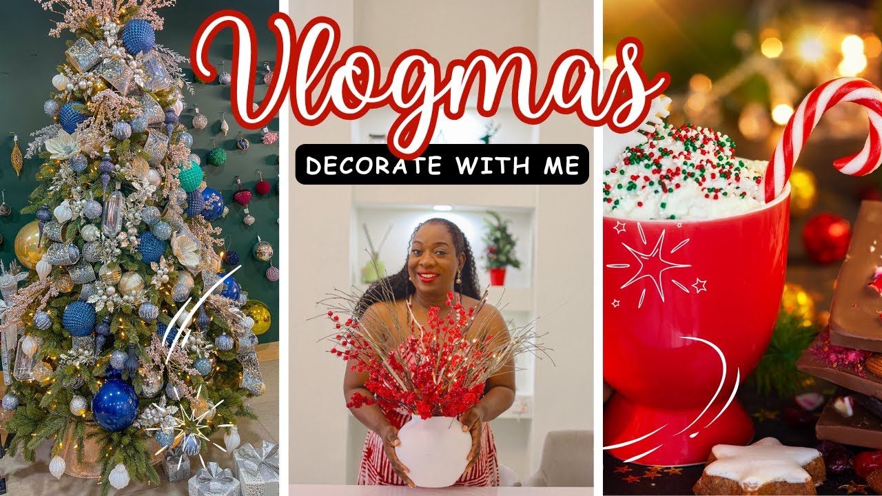 *New* SHOP & DECORATE WITH ME | VLOGMAS DAY 1