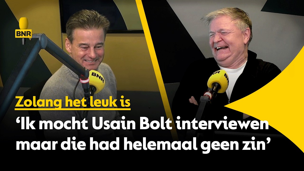 Wilfred: 'Ik mocht Usain Bolt interviewen maar die had er helemaal geen zin in'