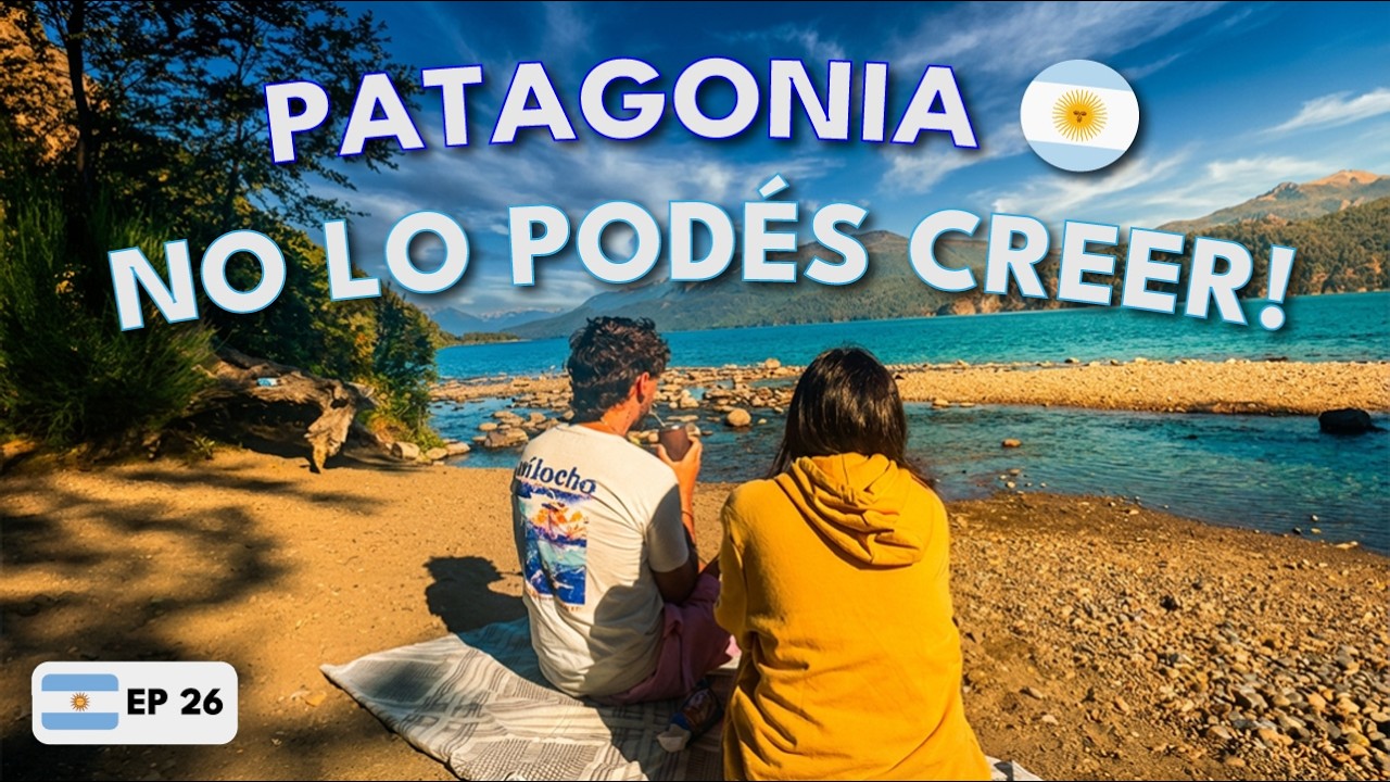 EMPEZAMOS la RUTA de los 7 LAGOS 😱 | Lago Lácar y camping en Patagonia Argentina 🇦🇷 