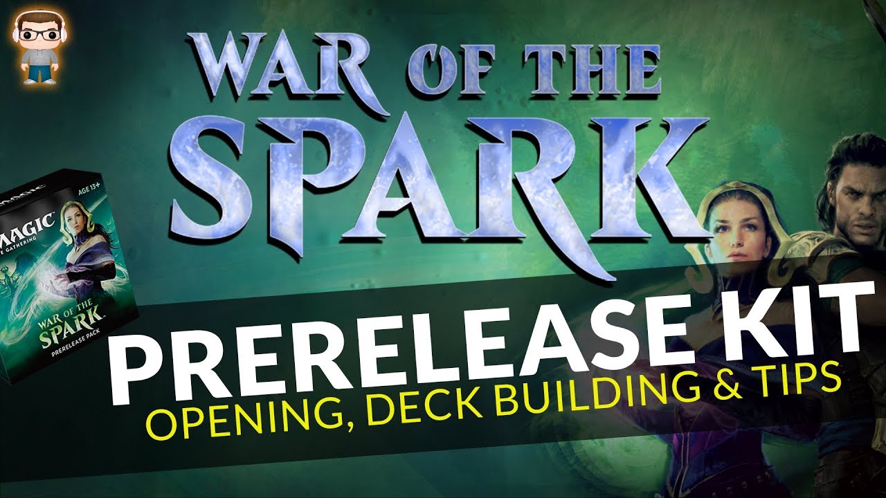 War of the Spark PRERELEASE KIT Opening - Deck Building & Tips