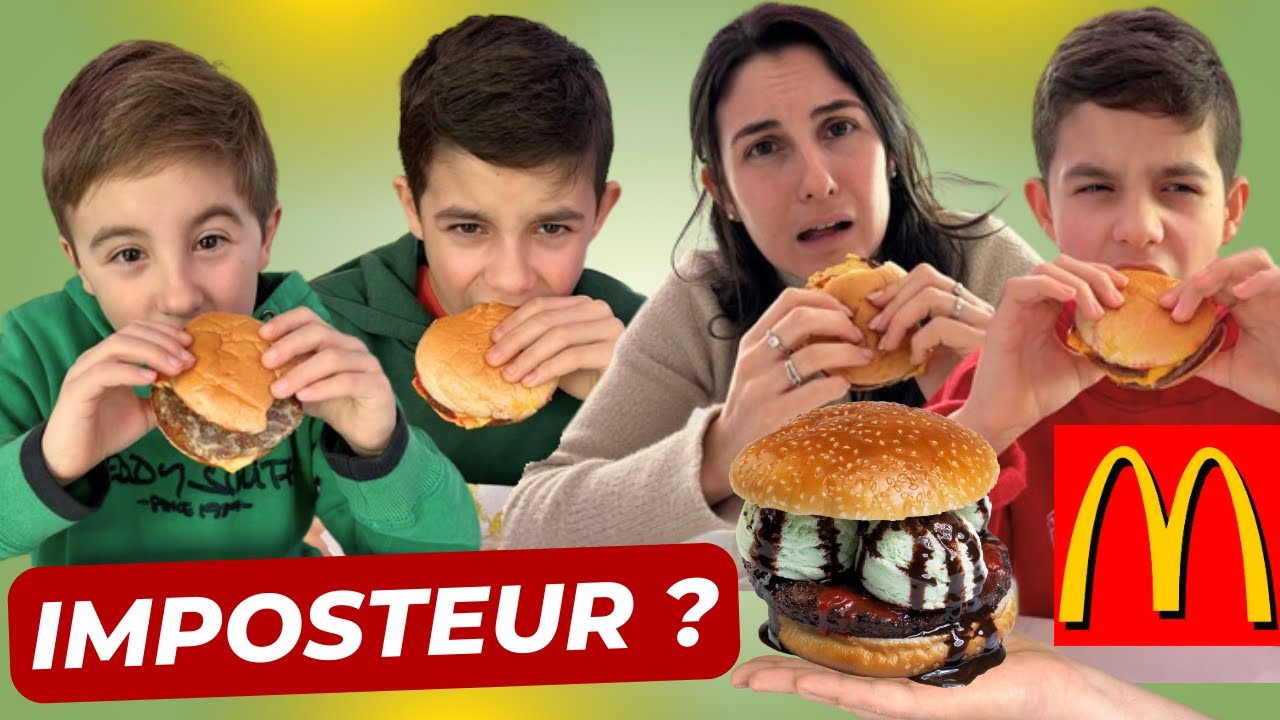 QUI AURA LE BURGER PIÉGÉ ???