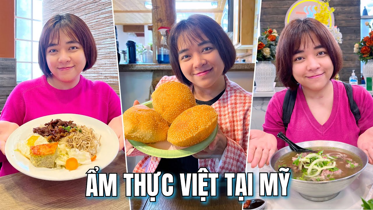 [Du lịch Mỹ] #15 Quán ăn Việt Nam ở Mỹ: Cơm tấm Thành, Phở Holic, Ốc và Lẩu, Cháo Đêm, Quán Mii...