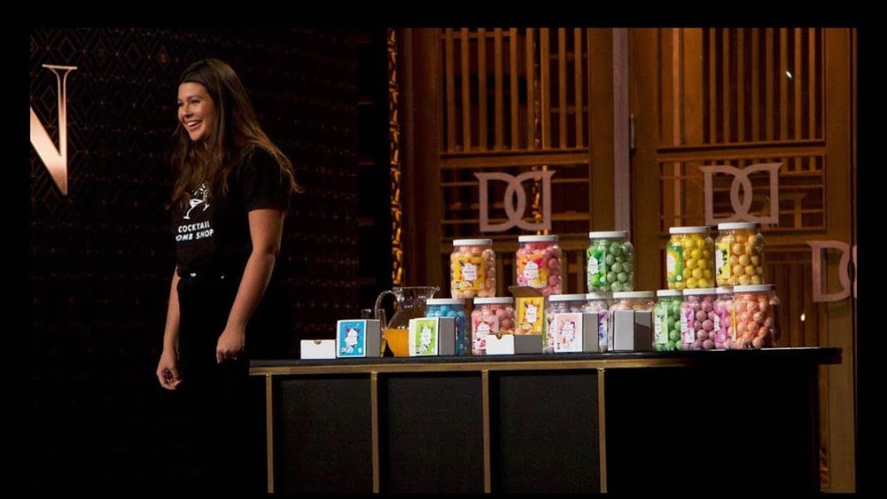 Cocktail Bomb Shop - The Original Fizzing Cocktail Bomb - Dragons Den Pitch