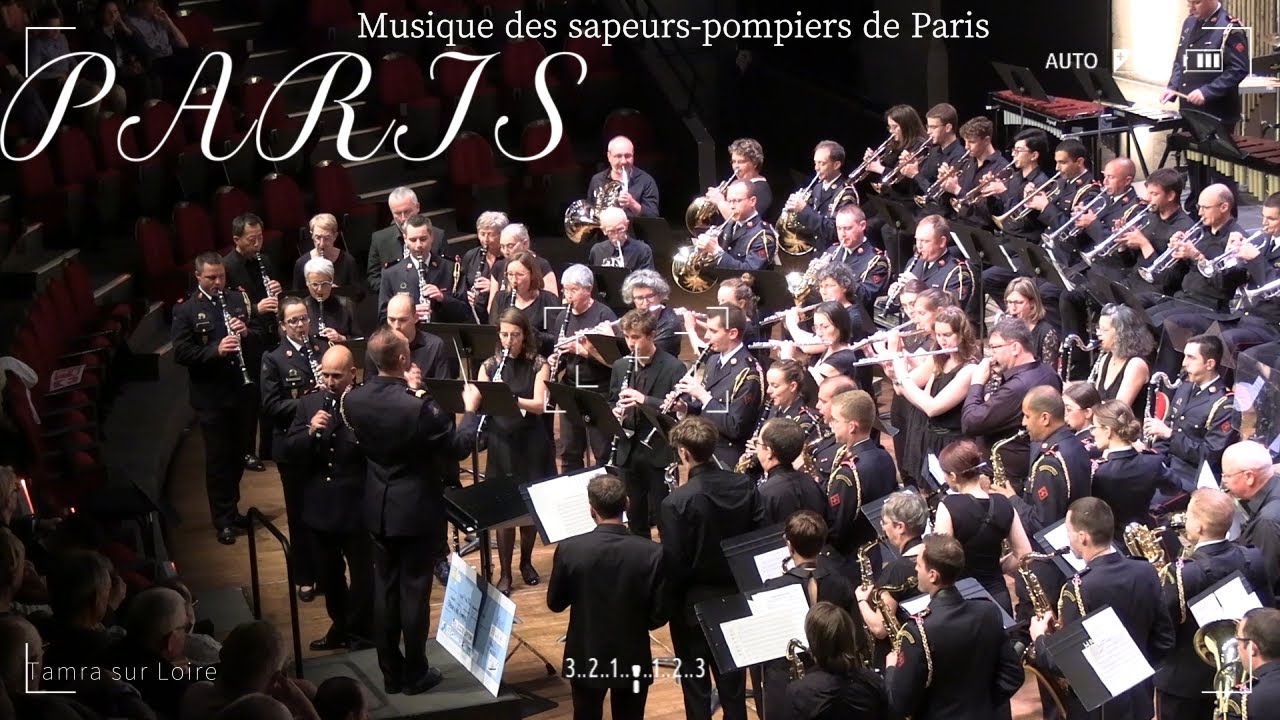 Paris, nous voilà - Concert de la Musique des sapeurs-pompiers de Paris avec l’Harmonie de Blois