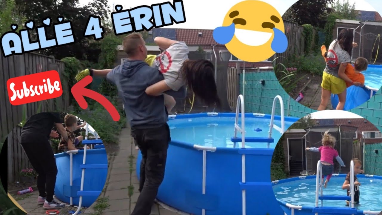 #FAMILIEVLOG | NAAR DE KINDERBOERDERIJ | PARTYPOPPER | ALLE 4 HET WATER IN | DE FAMILIE SNIJDERS 116