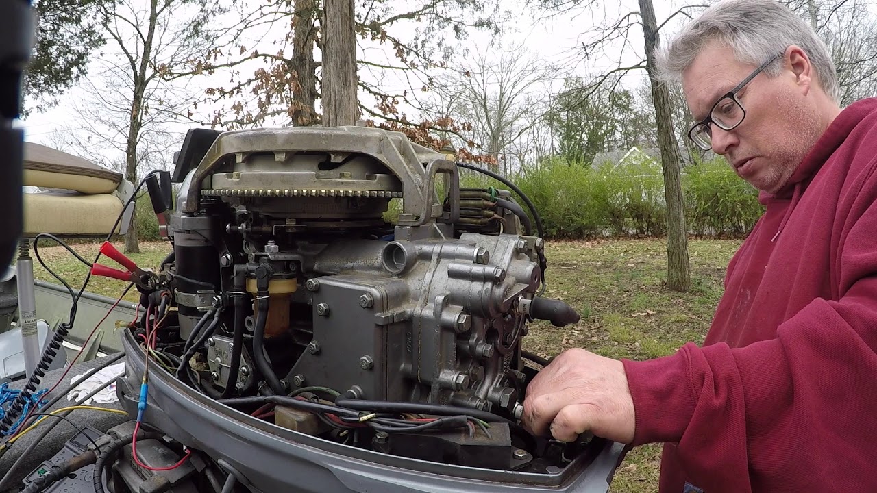 MARINER 40 HP 40C can we fiix it PART 2 #nashville #tennessee #percypriestlake