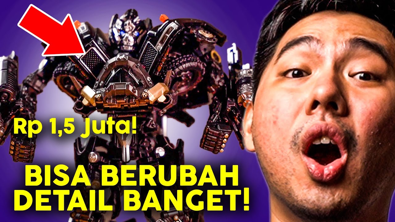 HASBRO HARUSNYA BIKIN TRANSFORMERS KAYAK GINI!| Iron Hide M06 Black Apple Review