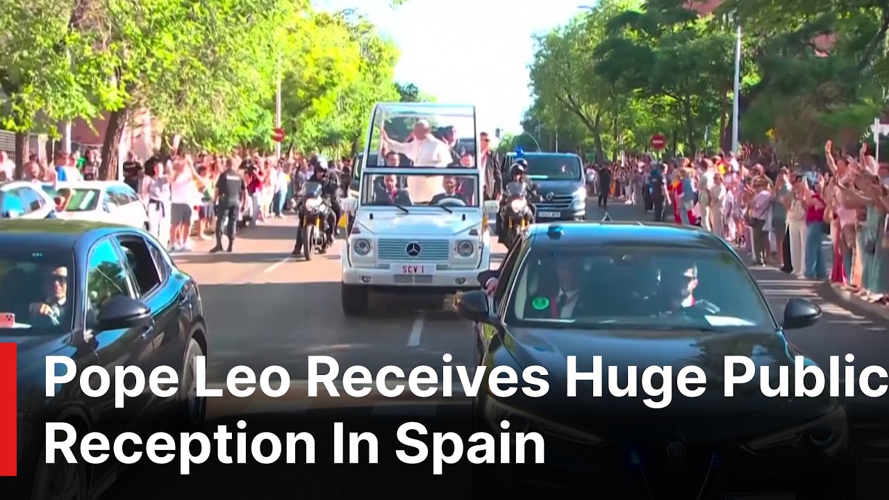 Pope Leo Receives Huge Public Reception in Spain | AC1S