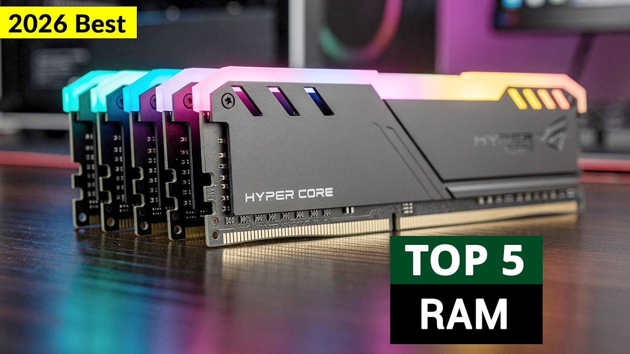 Top 5 Best High-Speed 7200MHz RAM for Gaming & PC Builds (2026)