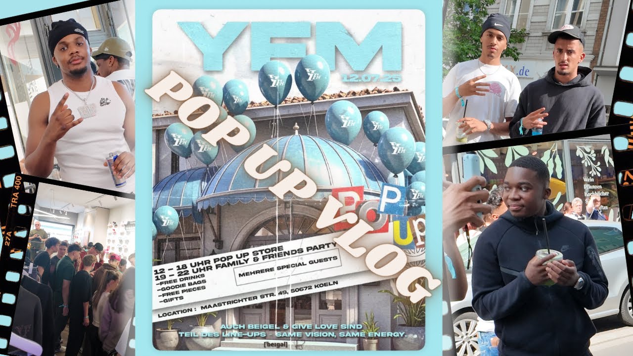 KÖLN WURDE LAHMGELEGT - YFM POP UP EVENT W/ SPECIAL GUESTS 🔥