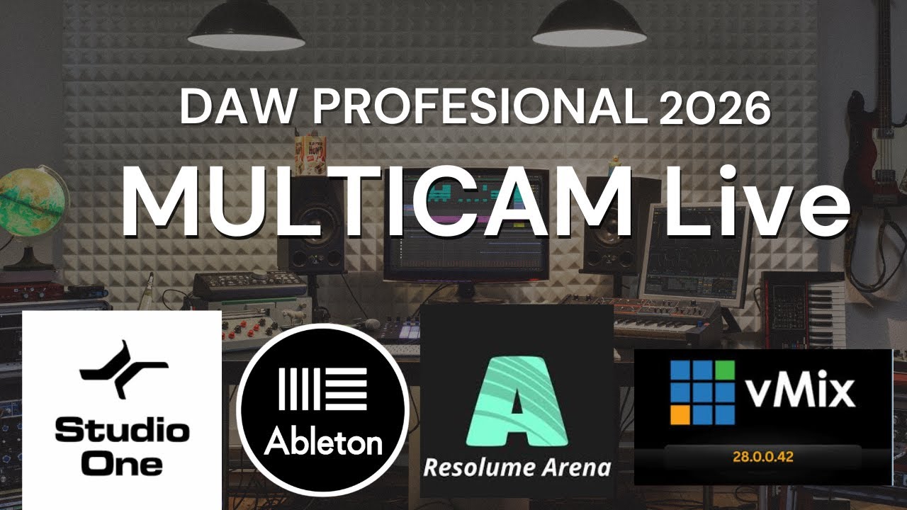 MULTICAM & DAW PROFESIONAL 2026