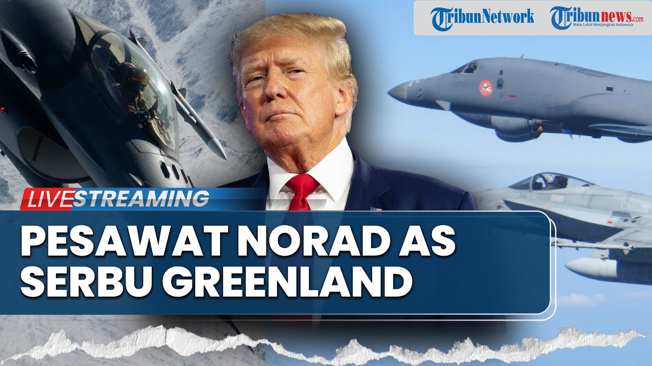 🔴Ambisi Trump Kian Membara! NORAD Serbu Greenland, Panglima Militer Denmark Turun Tangan