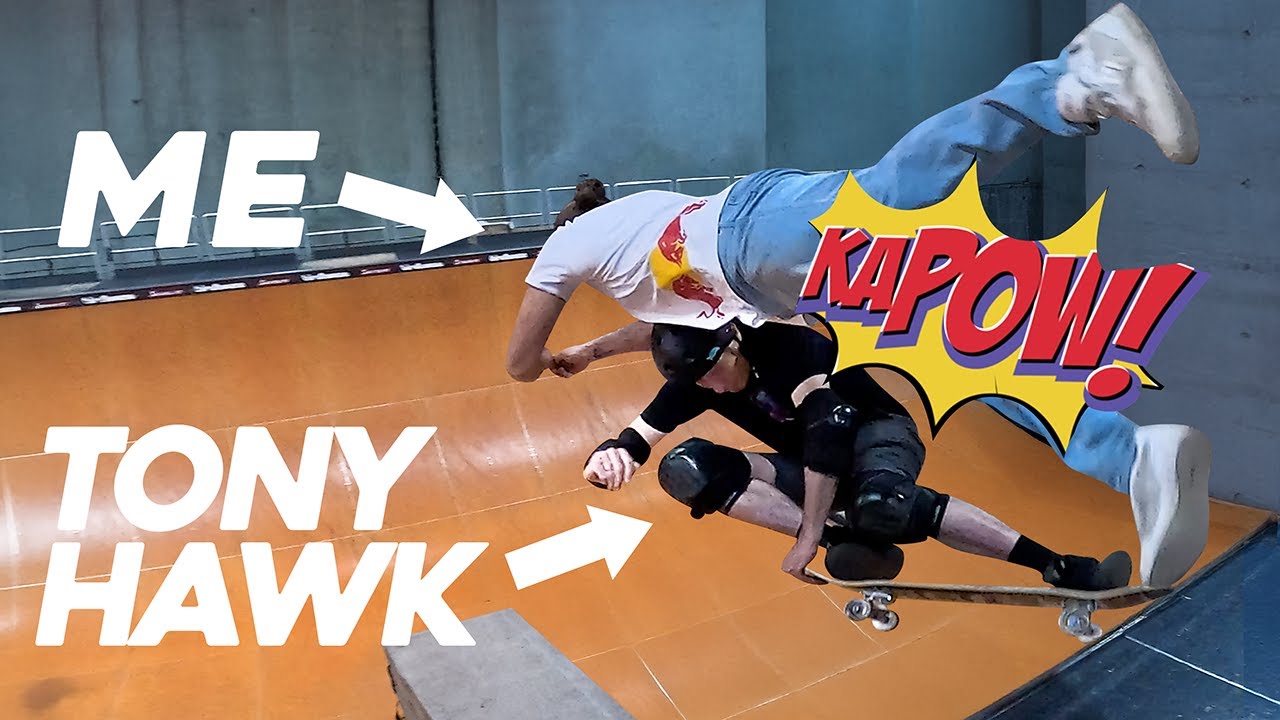 I hit TONY HAWK mid-air