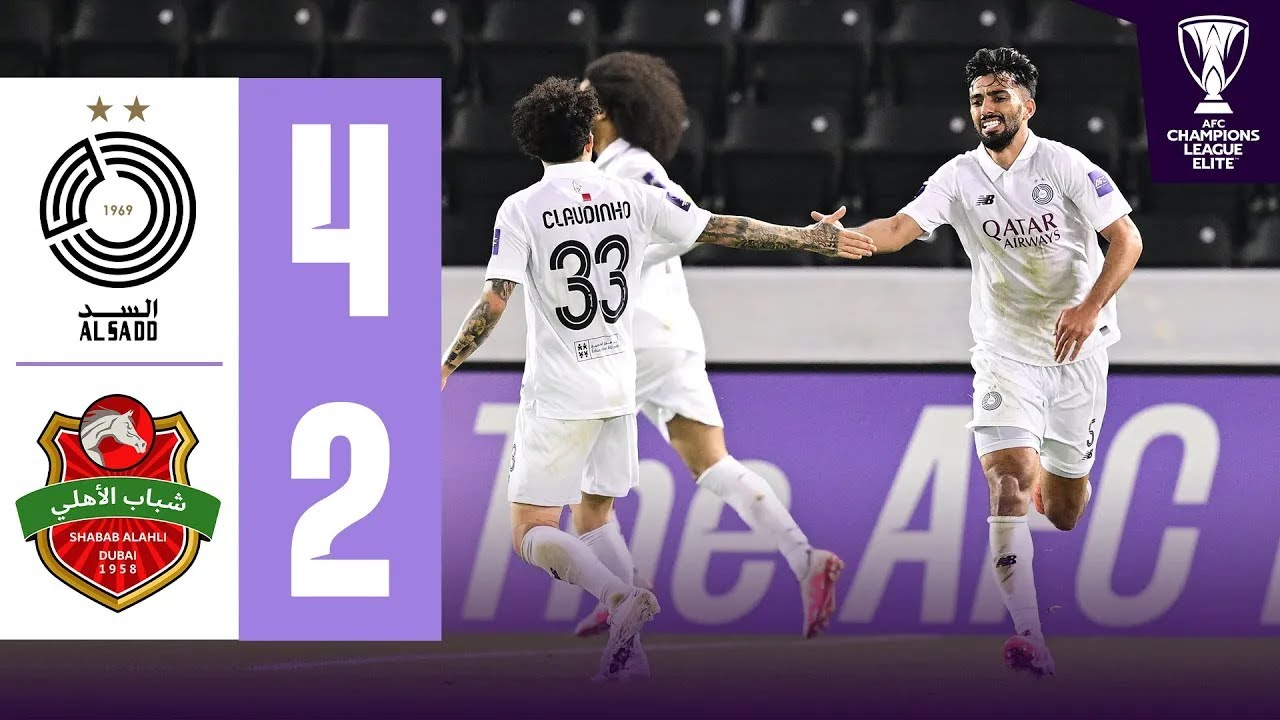 EPIC COMEBACK in stoppage time! | Al Sadd SC 🇶🇦 vs Shabab Al Ahli 🇦🇪 | Highlights ACL Elite&trade;