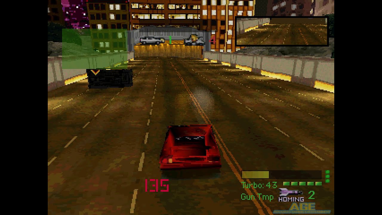 Twisted Metal (PSX) Longplay - Crimson Fury Playthrough