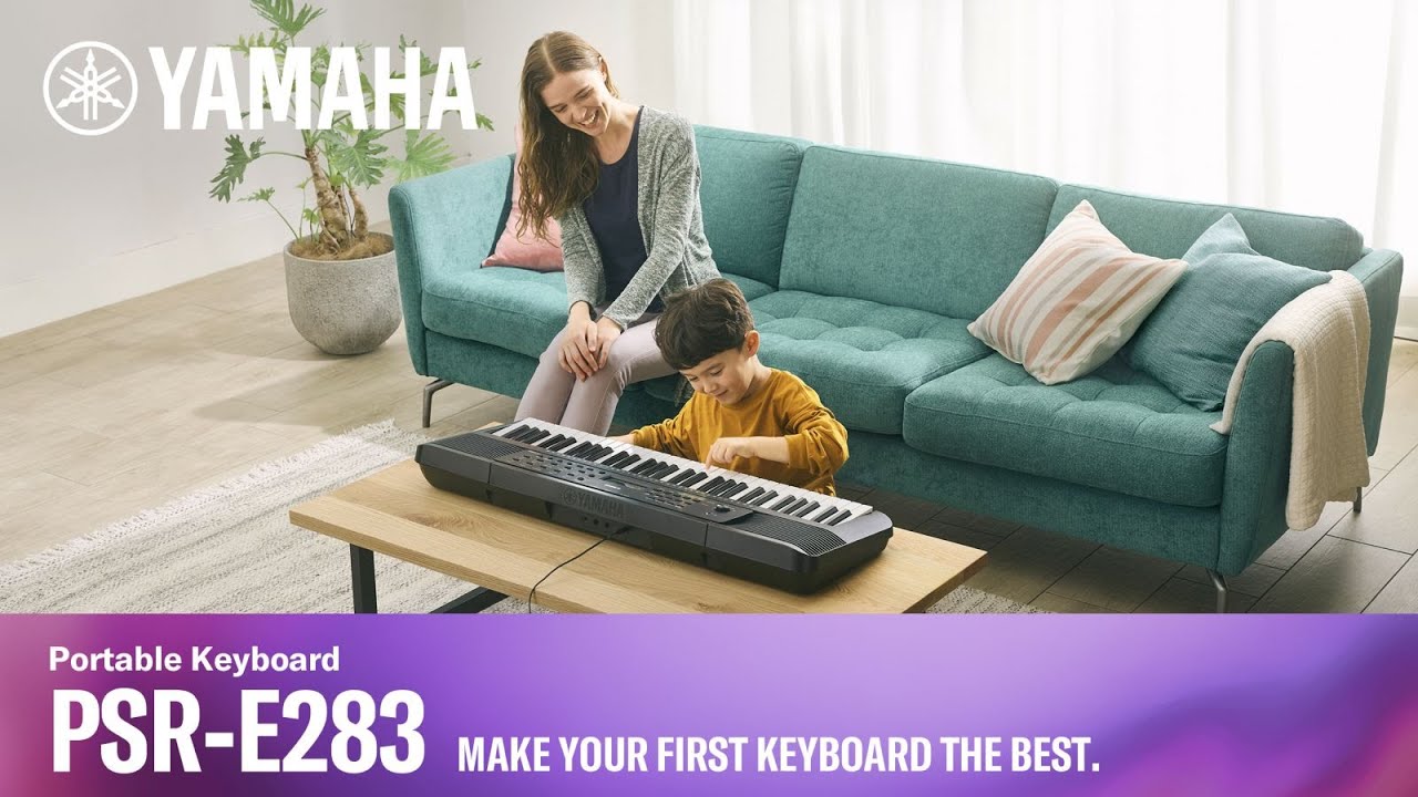 Yamaha Portable Keyboard PSR-E283 Overview Video