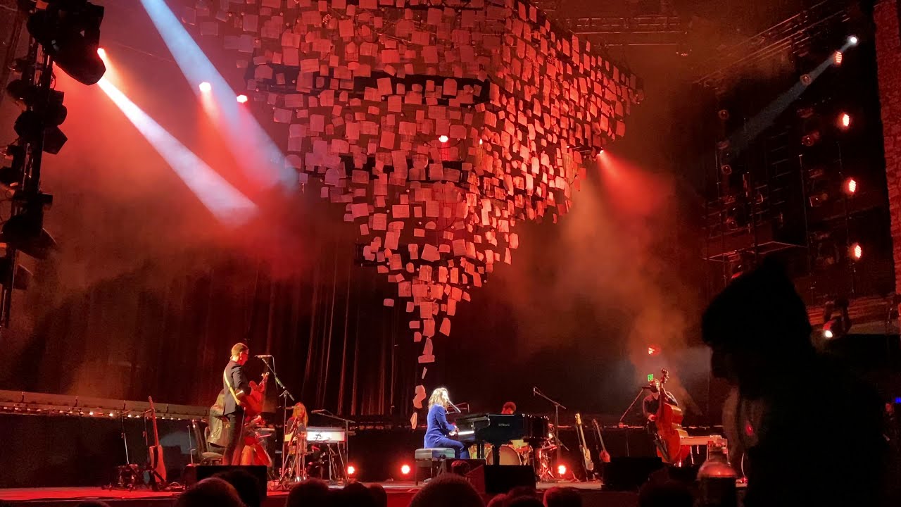 Orpheus (intro) and Fire - Sara Bareilles - Amidst The Chaos Tour - Paso Robles (10/27/19)